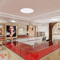 Thiết kế tiệm vàng Phước Tài Tây Ninh